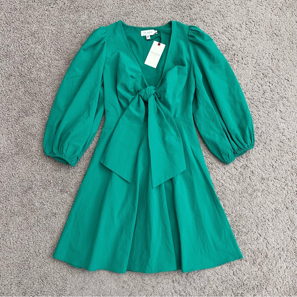 Ted Baker Green Mini Dress